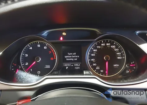 2014 Audi A4 2.0T Premium из США, поврежденный, VIN WAUEFAFL0EN031428